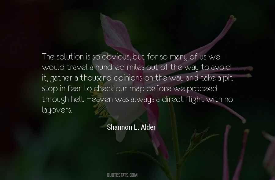 Shannon L. Alder Quotes #1629374