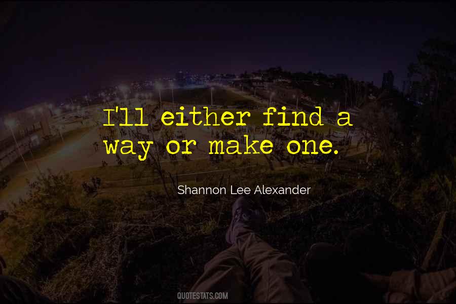 Shannon Lee Alexander Quotes #6787