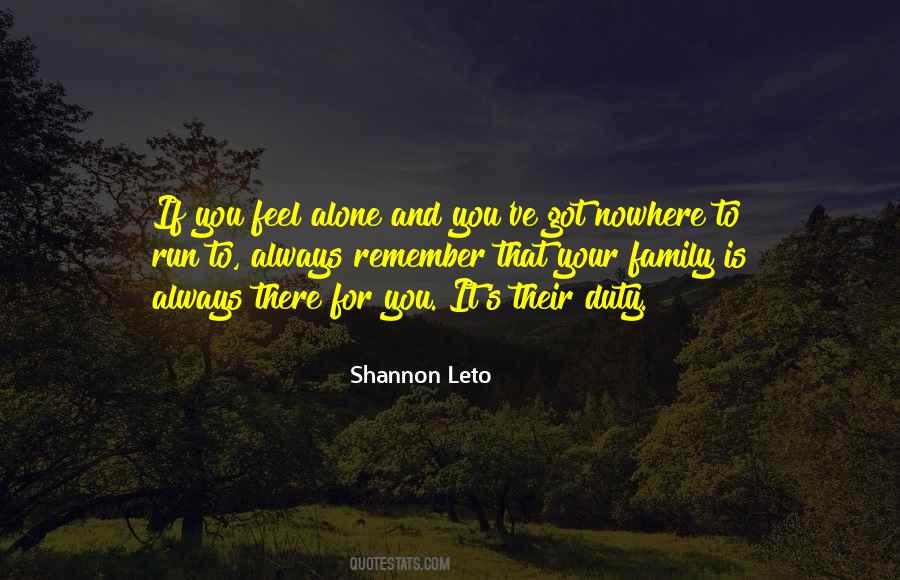 Shannon Leto Quotes #1031400
