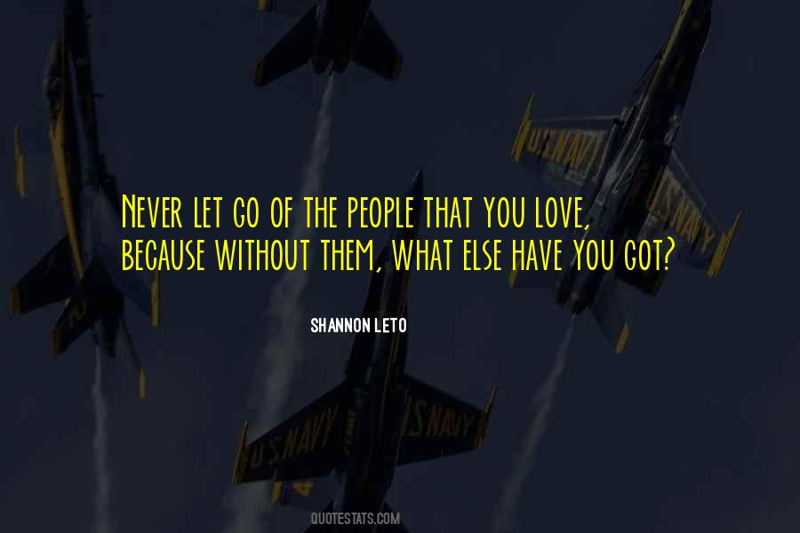 Shannon Leto Quotes #235654