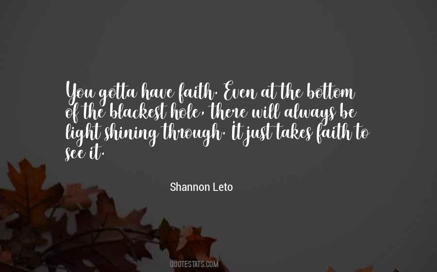 Shannon Leto Quotes #369665