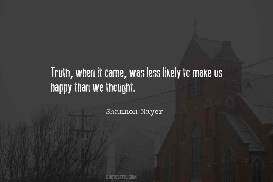 Shannon Mayer Quotes #1540724