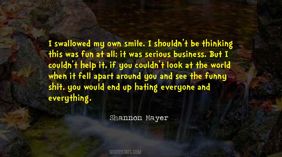 Shannon Mayer Quotes #36349