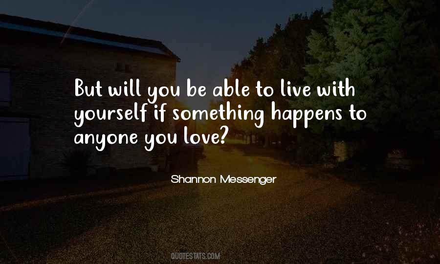 Shannon Messenger Quotes #1296257