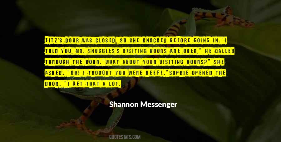 Shannon Messenger Quotes #1396948