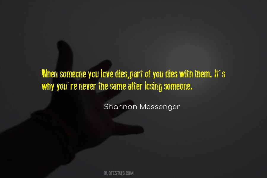 Shannon Messenger Quotes #1807698