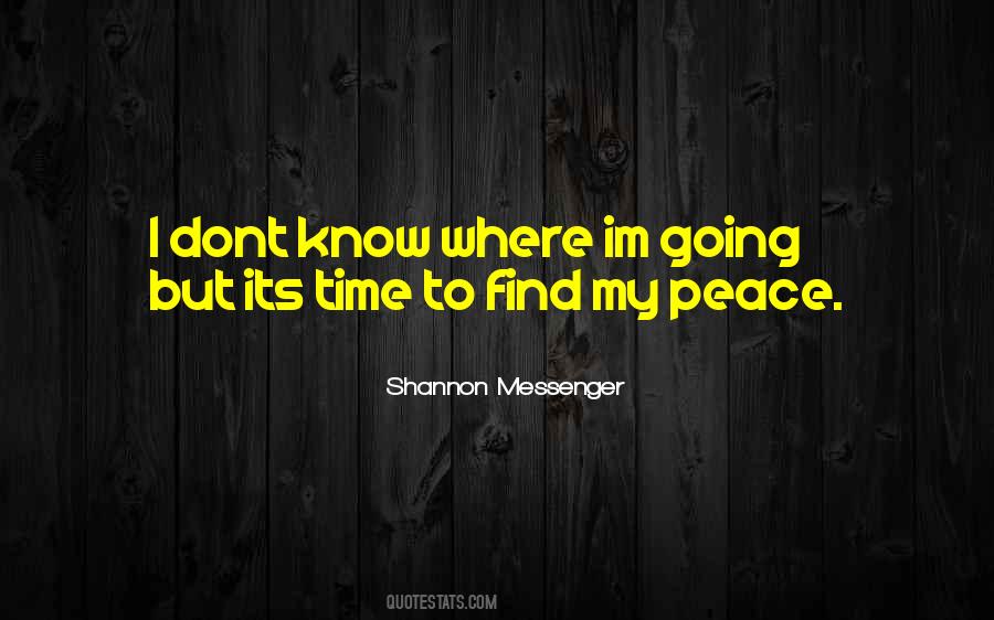 Shannon Messenger Quotes #493076