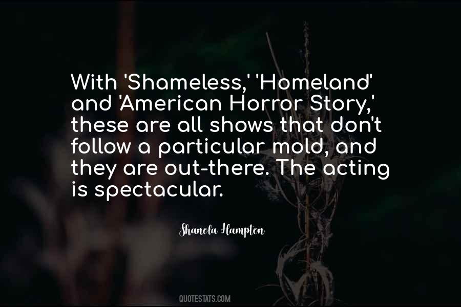Shanola Hampton Quotes #1048561