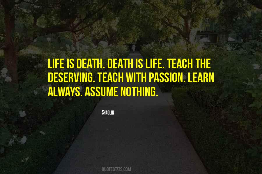 Shaolin Quotes #367233 Shaolin Quotes #367233