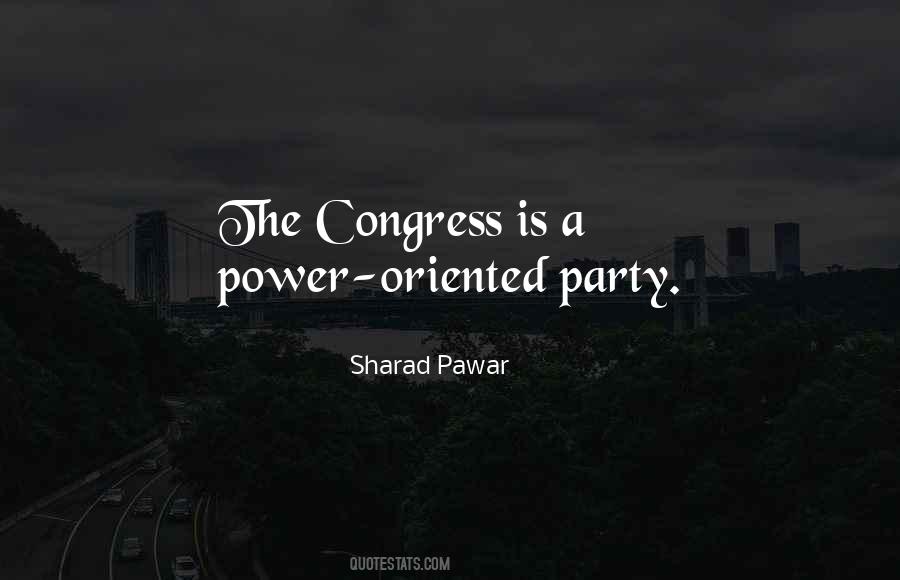 Sharad Pawar Quotes #1849212