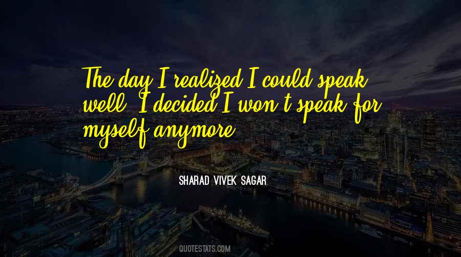 Sharad Vivek Sagar Quotes #1441712