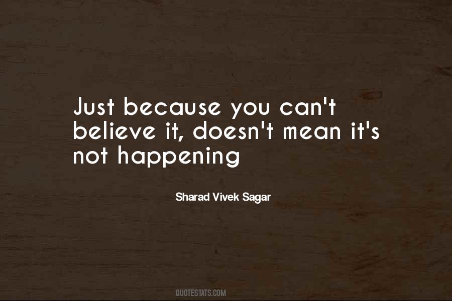 Sharad Vivek Sagar Quotes #1457887