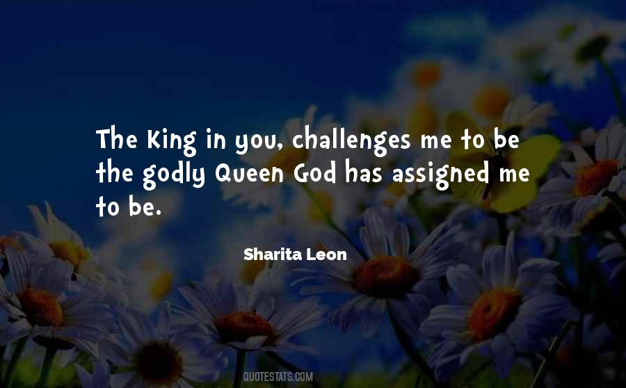 Sharita Leon Quotes #1315681