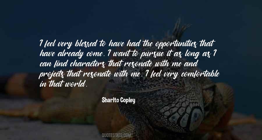 Sharlto Copley Quotes #490083