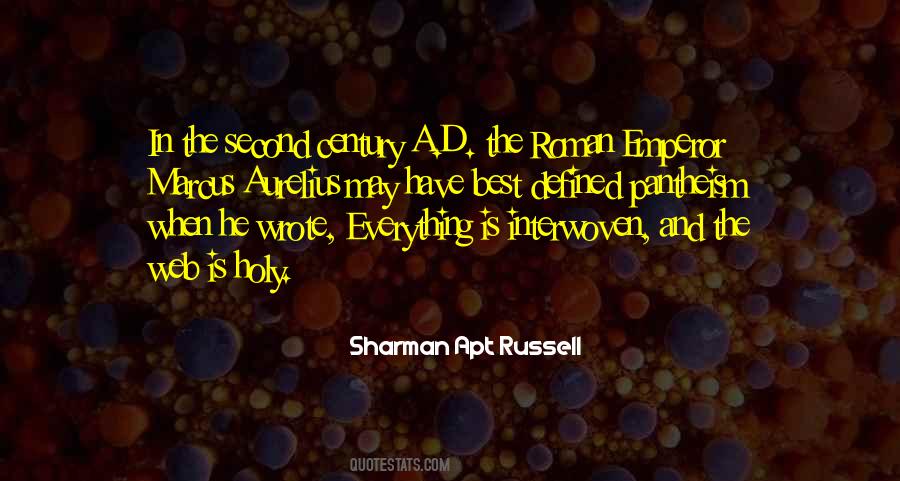 Sharman Apt Russell Quotes #1406647