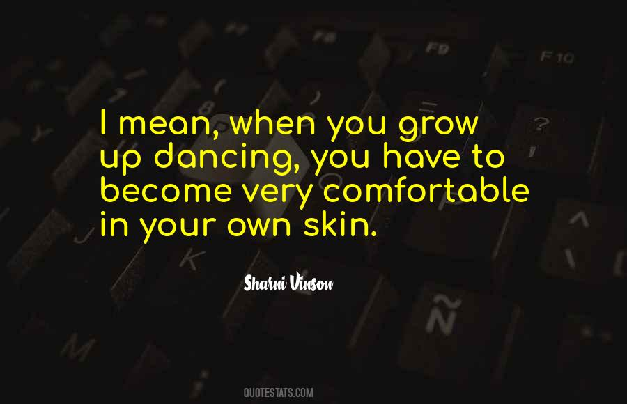 Sharni Vinson Quotes #1473818