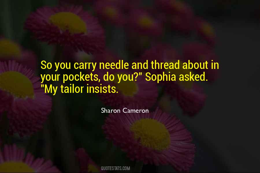 Sharon Cameron Quotes #1261867