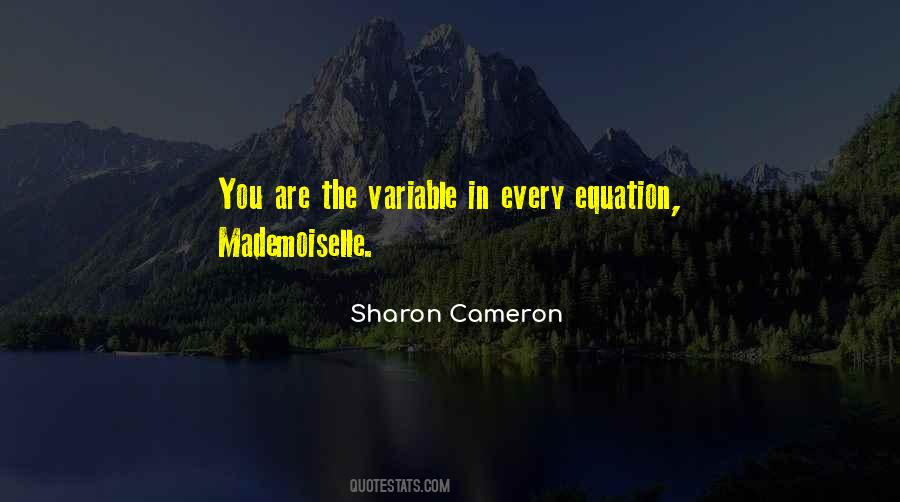 Sharon Cameron Quotes #927701