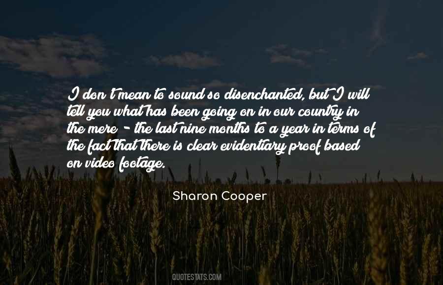 Sharon Cooper Quotes #555984