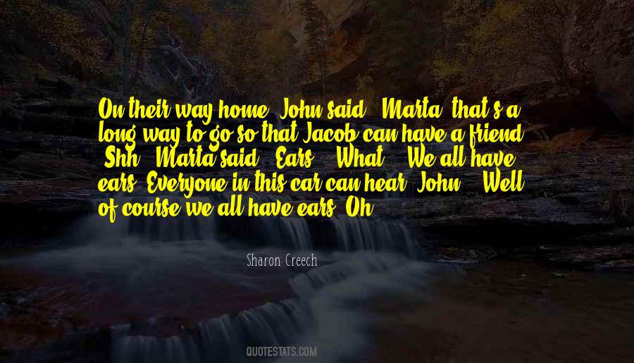 Sharon Creech Quotes #1657405