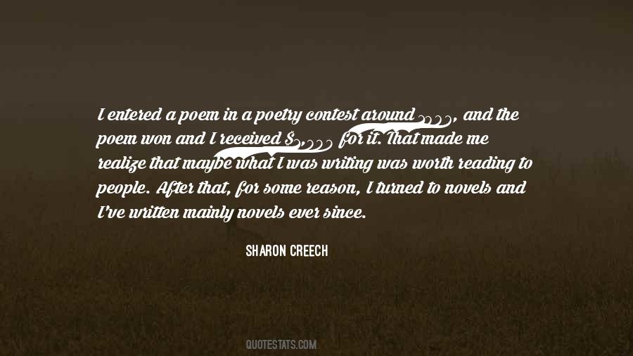 Sharon Creech Quotes #74752