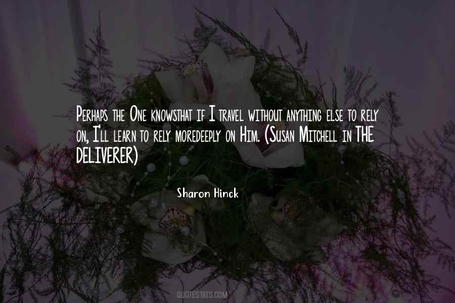 Sharon Hinck Quotes #1741580