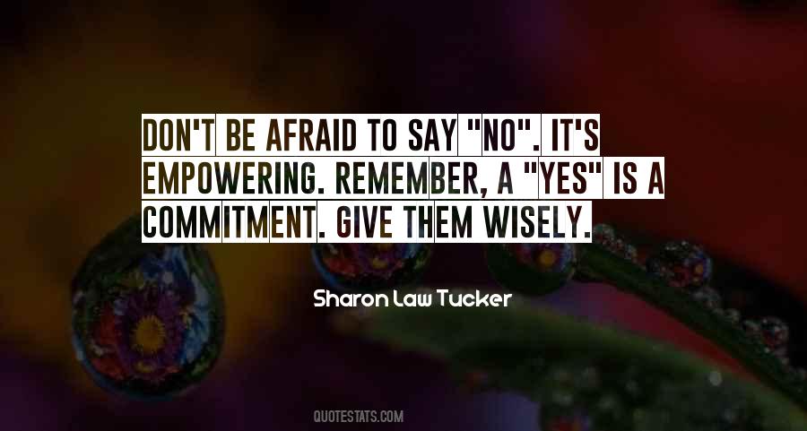 Sharon Law Tucker Quotes #121848