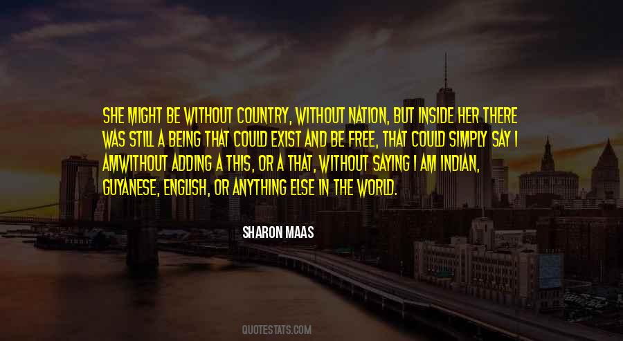 Sharon Maas Quotes #1533975