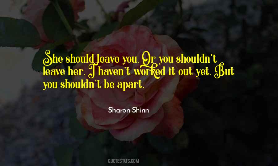 Sharon Shinn Quotes #1170537