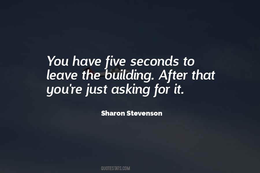 Sharon Stevenson Quotes #1207382