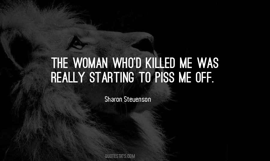 Sharon Stevenson Quotes #120920