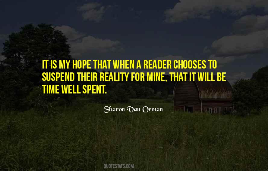 Sharon Van Orman Quotes #245054