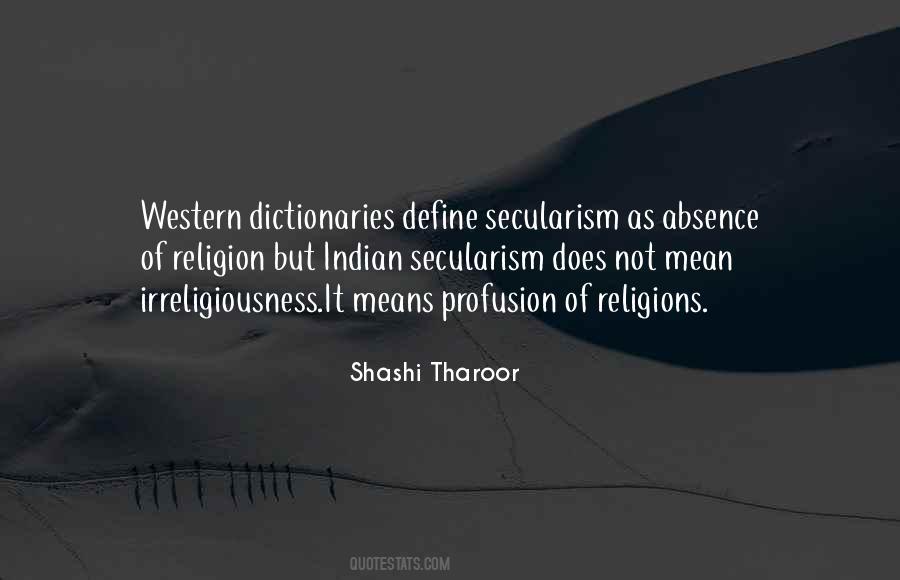 Shashi Tharoor Quotes #519171