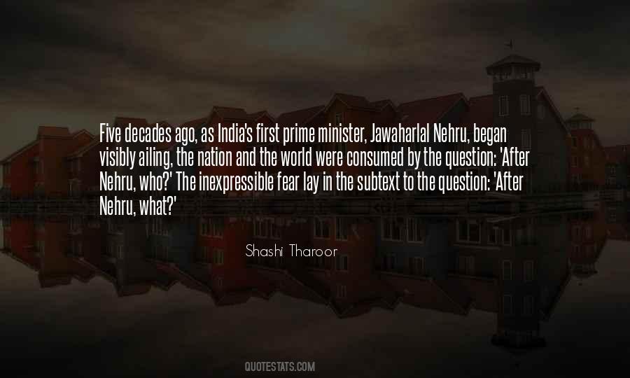 Shashi Tharoor Quotes #822907