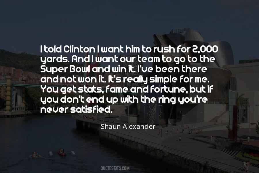 Shaun Alexander Quotes #785543