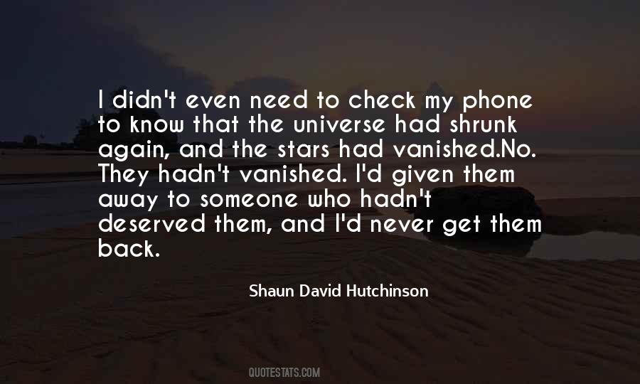 Shaun David Hutchinson Quotes #782821