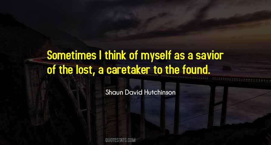 Shaun David Hutchinson Quotes #79614