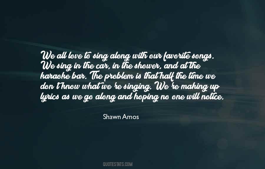 Shawn Amos Quotes #924839