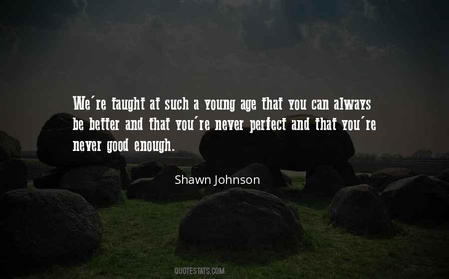 Shawn Johnson Quotes #228150