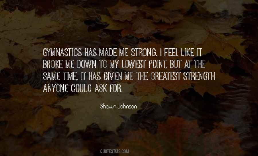 Shawn Johnson Quotes #31348