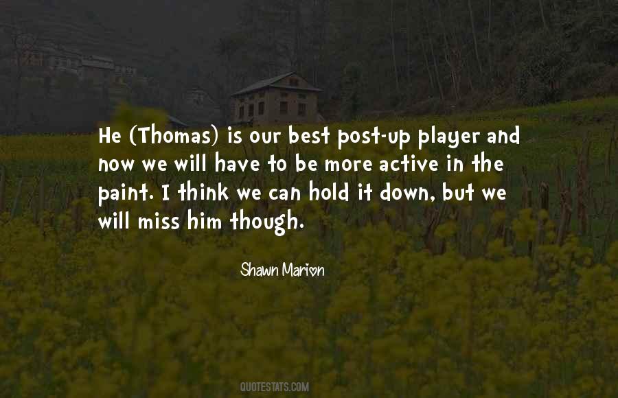 Shawn Marion Quotes #526007