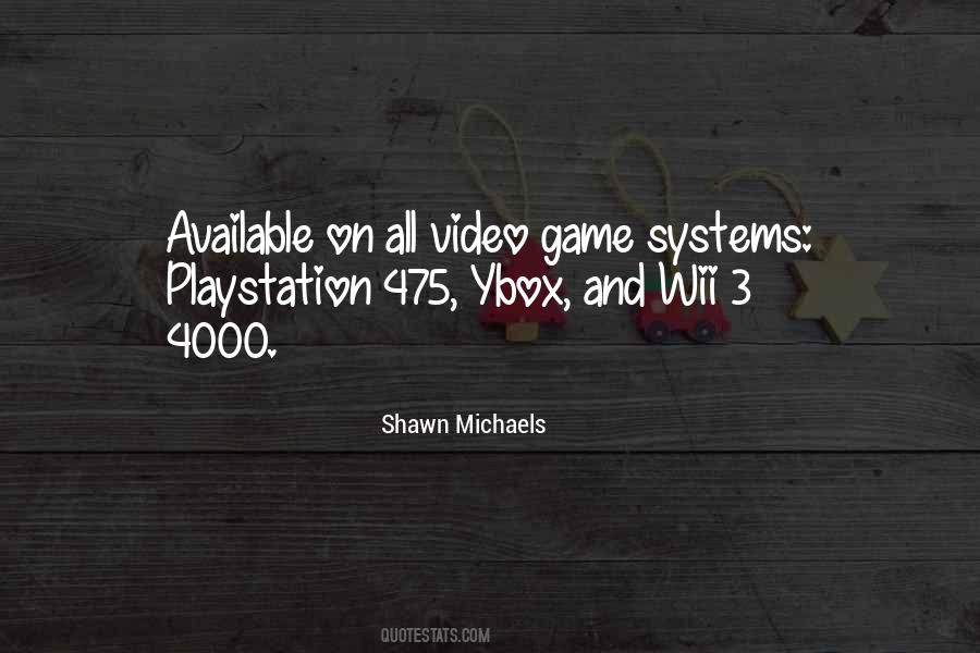 Shawn Michaels Quotes #39097