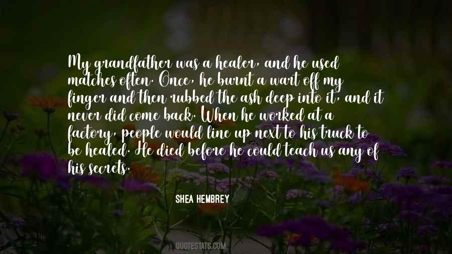 Shea Hembrey Quotes #1159928