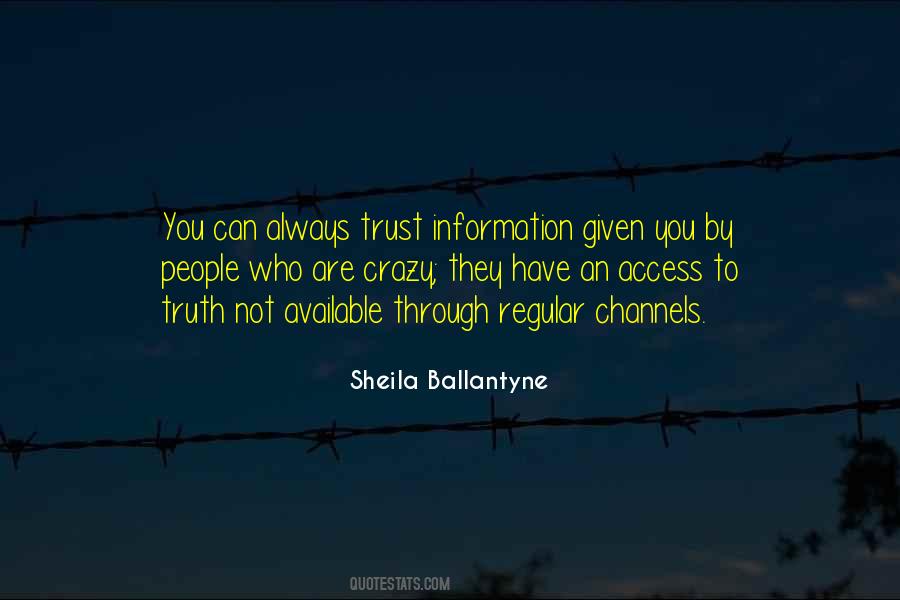 Sheila Ballantyne Quotes #278234