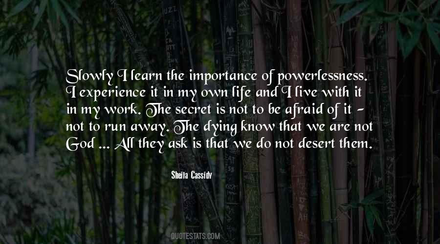 Sheila Cassidy Quotes #1593267