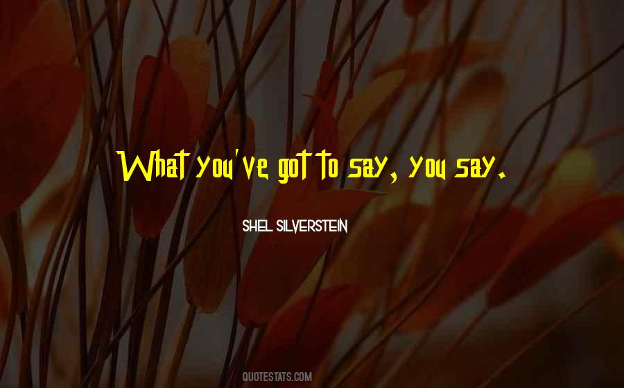 Shel Silverstein Quotes #427375