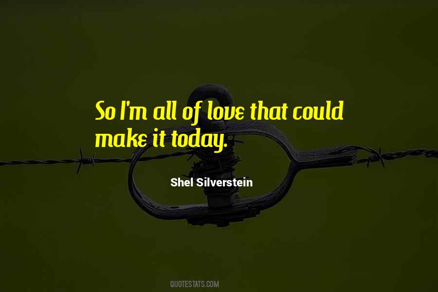 Shel Silverstein Quotes #892209