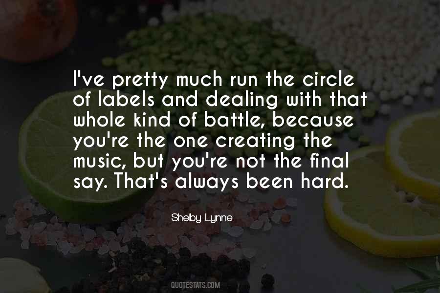 Shelby Lynne Quotes #203519