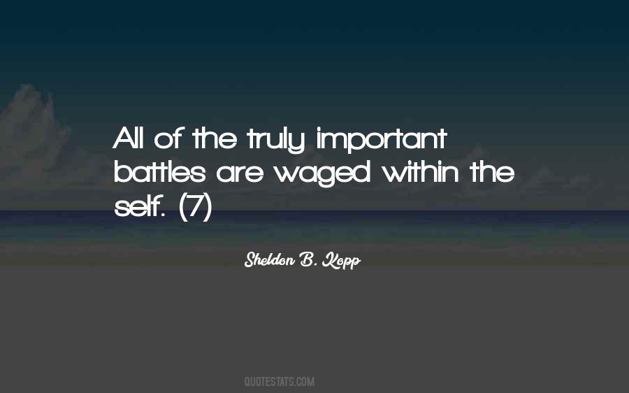 Sheldon B. Kopp Quotes #289650