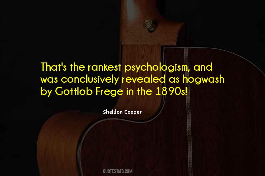 Sheldon Cooper Quotes #1404557